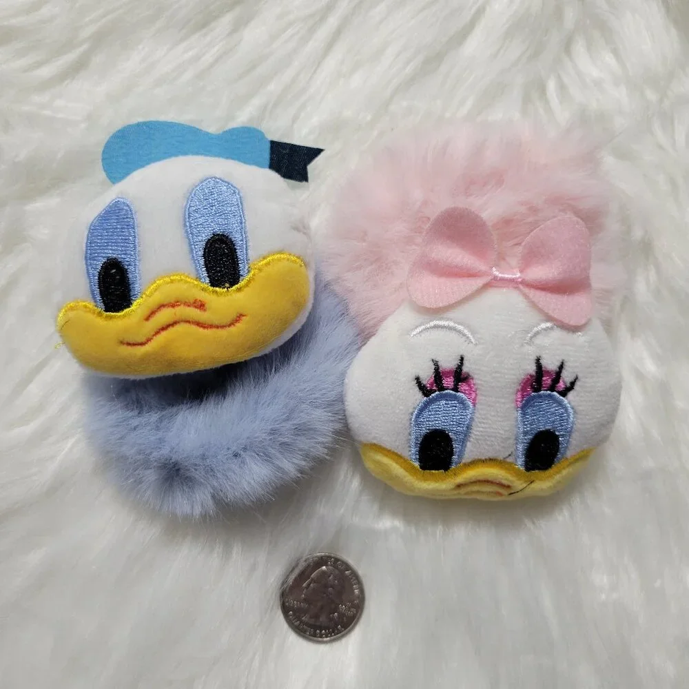 Disney Donald & Daisy Duck Hair Scrunchies